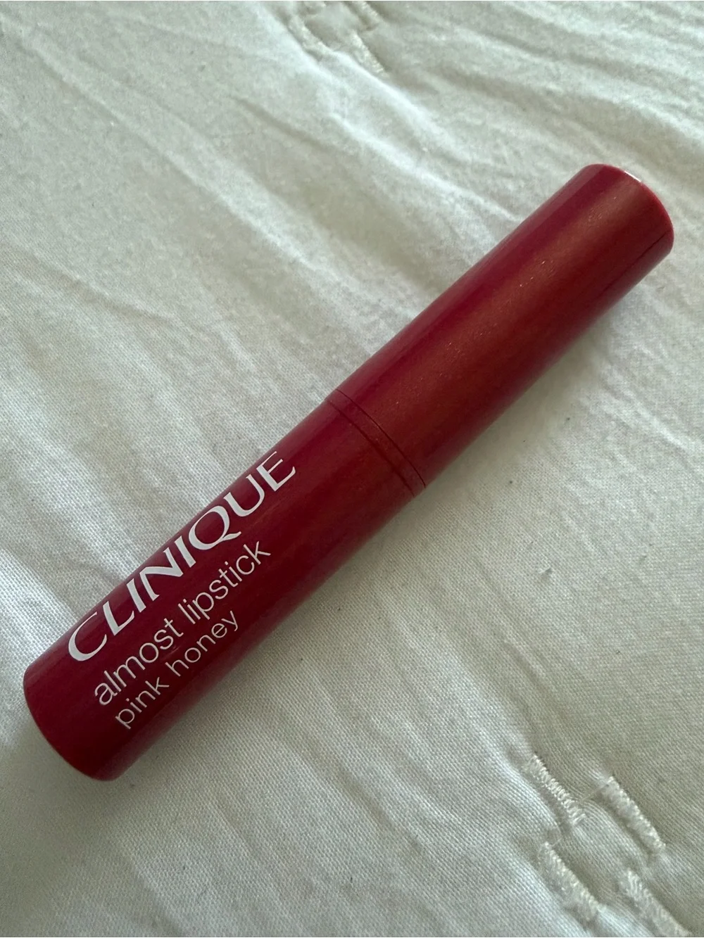 Clinique Deluxe Sample Size Almost Lipstick in Pink Honey - Hydrating Pink Tint